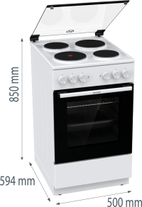 ŠPORET ELEKTRIČNI  GORENJE GE5A21WH