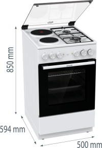 ŠPORET KOMBINOVANI GORENJE GK5A11WG
