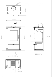 KAMIN VERSO LHEIA TA BLACK