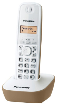 BEŽIČNI TELEFON PANASONIC  KX-TG1611FXJ bež