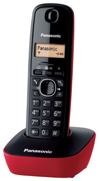 BEŽIČNI TELEFON PANASONIC KX-TG1611FXR crveni