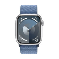 Pametni Sat Apple Watch 9 GPS 41mm Silver Winter Blue Sport Loop MR923